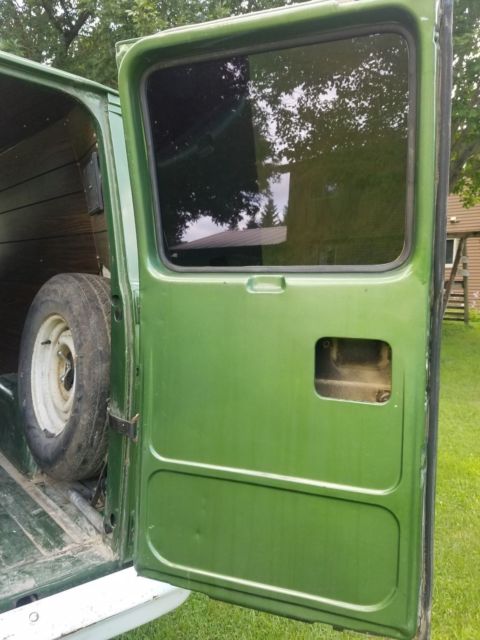 1975 Green Chevrolet G20 Van Van