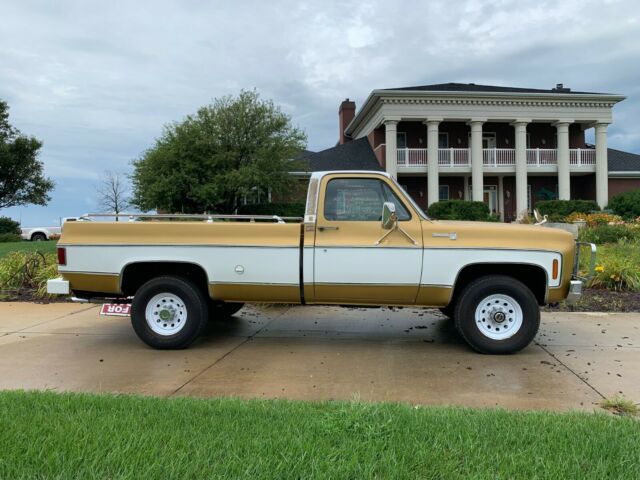 1975 YELLOW/WHITE Chevrolet Other Pickups