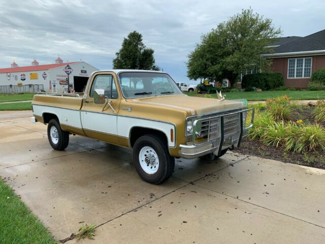 1975 YELLOW/WHITE Chevrolet Other Pickups
