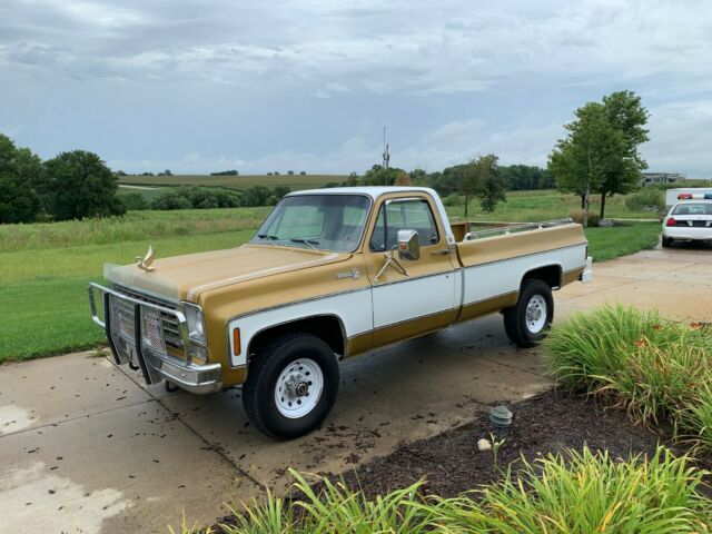 1975 YELLOW/WHITE Chevrolet Other Pickups