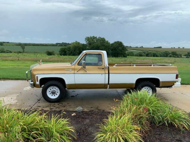 1975 YELLOW/WHITE Chevrolet Other Pickups