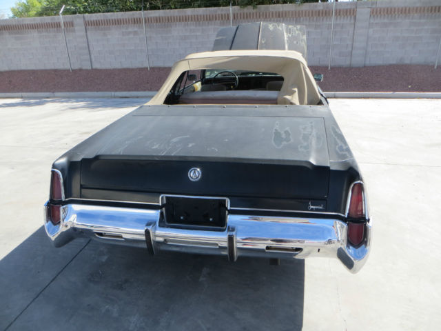 1975 Black Chrysler Imperial Hardtop