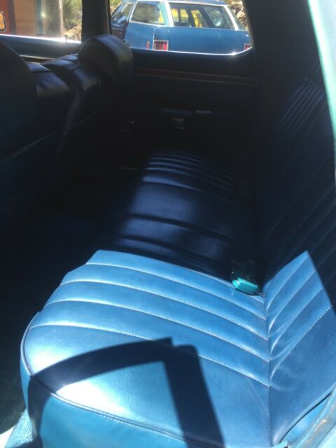 1975 Blue Chrysler Town & Country Wagon