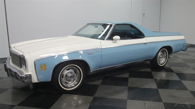 1975 Blue Chevrolet El Camino