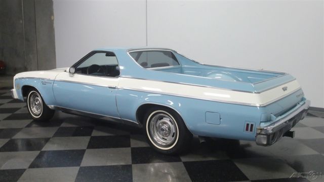 1975 Blue Chevrolet El Camino