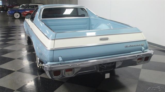 1975 Blue Chevrolet El Camino