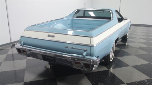 1975 Blue Chevrolet El Camino