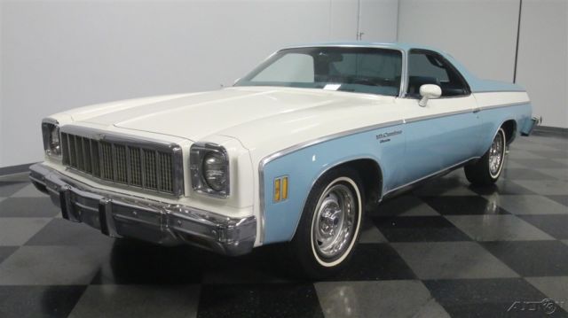 1975 Blue Chevrolet El Camino