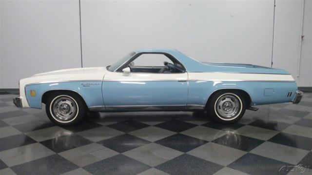 1975 Blue Chevrolet El Camino