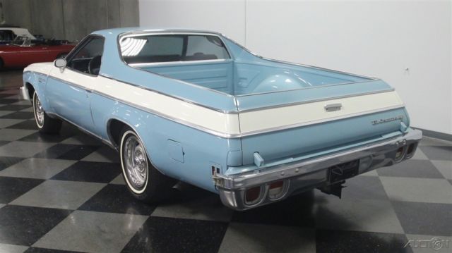 1975 Blue Chevrolet El Camino