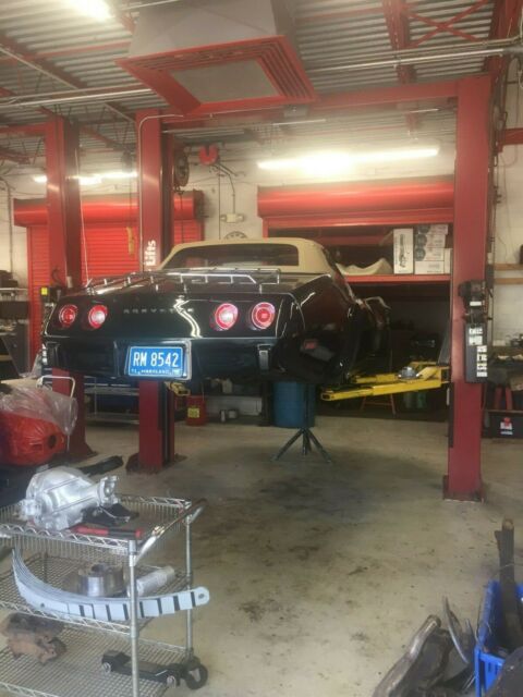 1975 Green Chevrolet Corvette Convertible