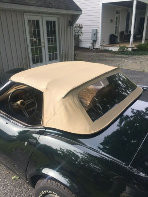 1975 Green Chevrolet Corvette Convertible