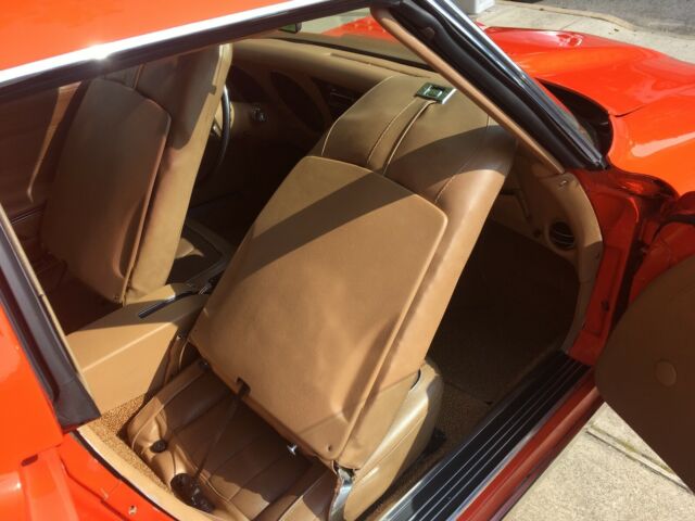 1975 Orange Chevrolet Corvette Coupe