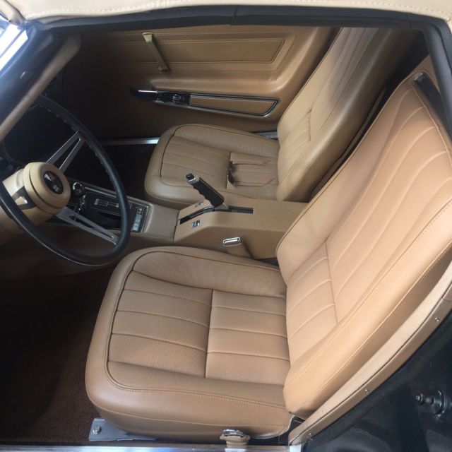 1975 Green Chevrolet Corvette Convertible