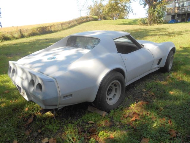 1975 Gray Chevrolet Corvette Coupe