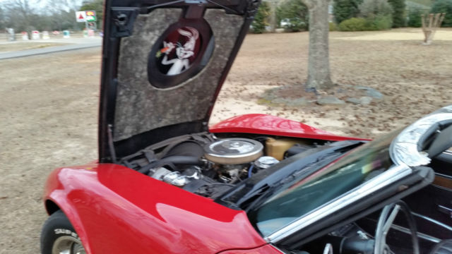 1975 Red Chevrolet Corvette Coupe