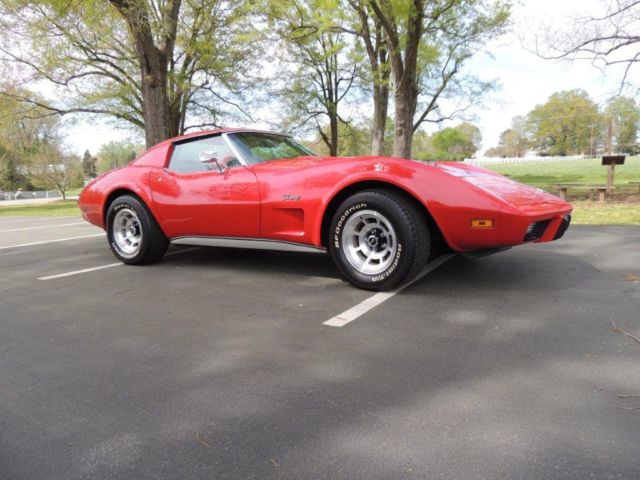 1975 Miglia Red Chevrolet Corvette Coupe