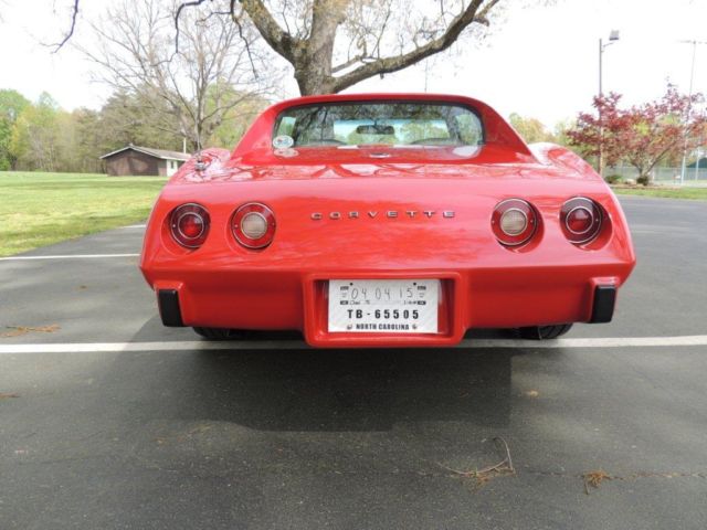 1975 Miglia Red Chevrolet Corvette Coupe