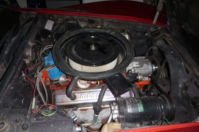 1975 Red Chevrolet Corvette Coupe