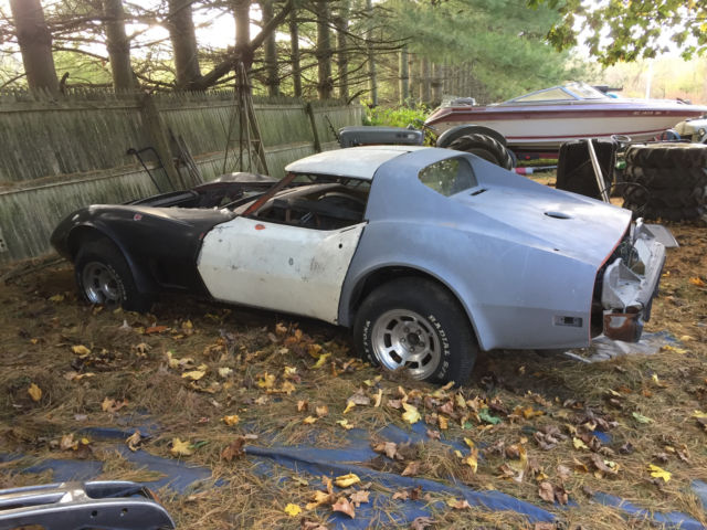 1975 Tan Chevrolet Corvette T TOP