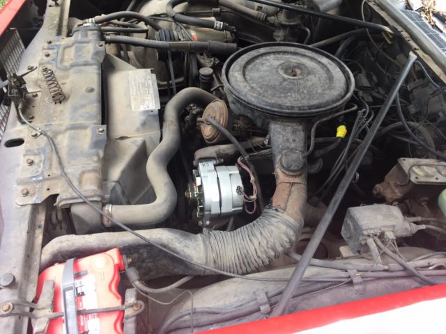 1975 Red Oldsmobile Eighty-Eight Convertible