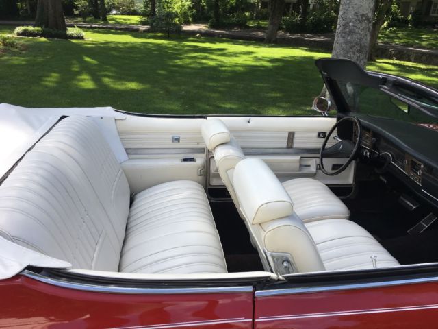 1975 Red Oldsmobile Eighty-Eight Convertible