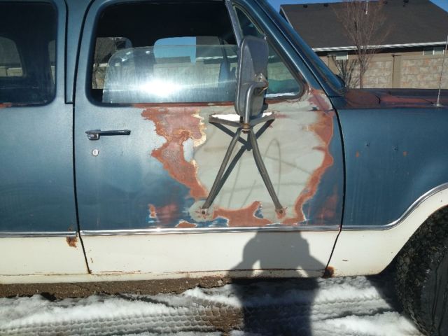 1975 Blue Plymouth D200 Crew Cab Pickup