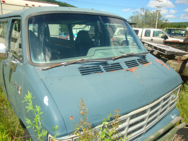 1975 Blue Dodge Ram Van Standard Passenger Van