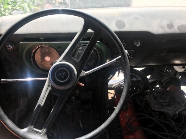 1975 Black Dodge Van UTILITY