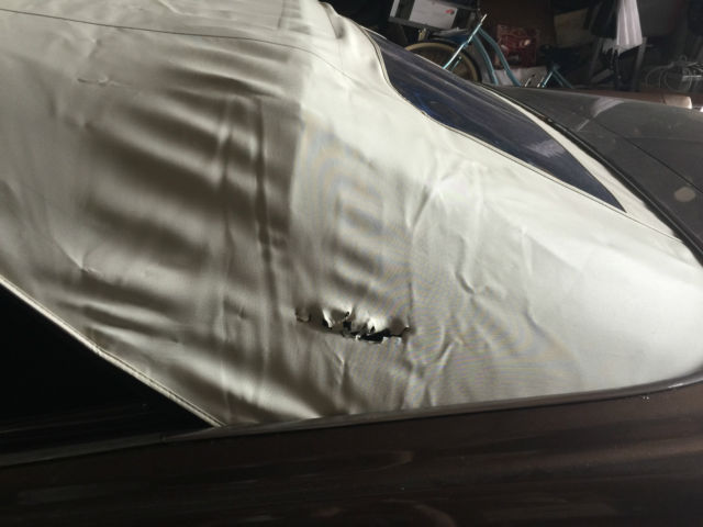 1975 Brown Cadillac Eldorado Convertible