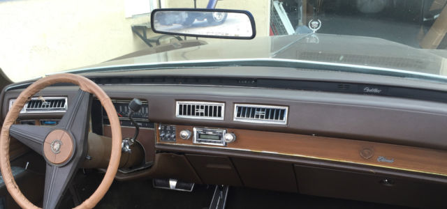 1975 Brown Cadillac Eldorado Convertible