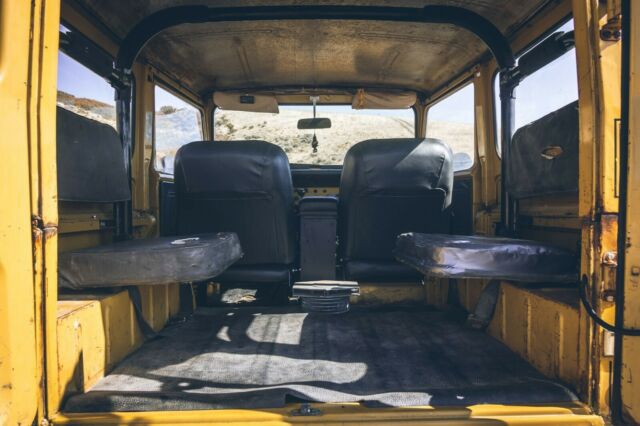1975 Yellow Toyota Land Cruiser SUV