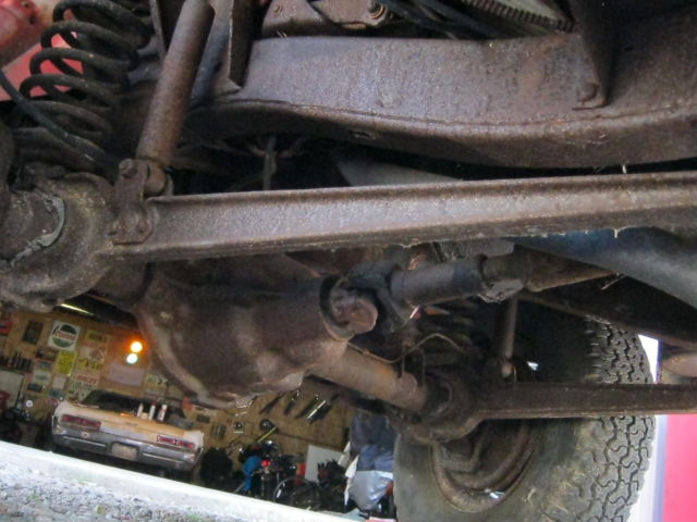 1975 Red Ford Bronco