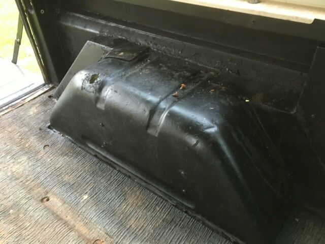 1975 Black Ford Bronco Power Steering