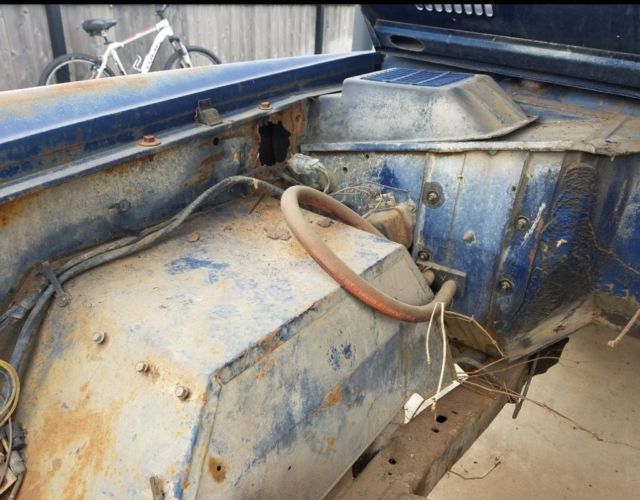 1975 Blue Ford Bronco