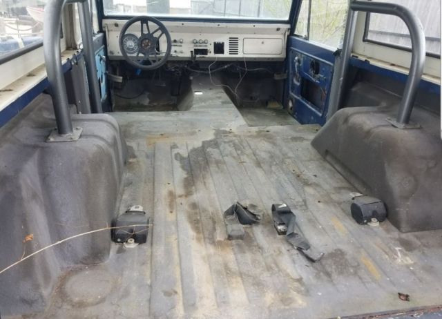 1975 Blue Ford Bronco