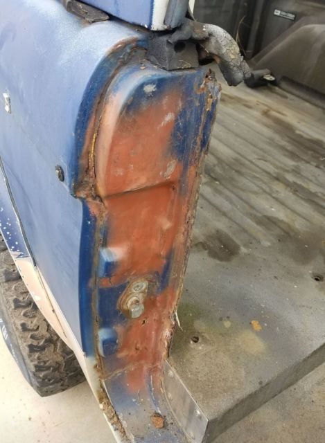 1975 Blue Ford Bronco