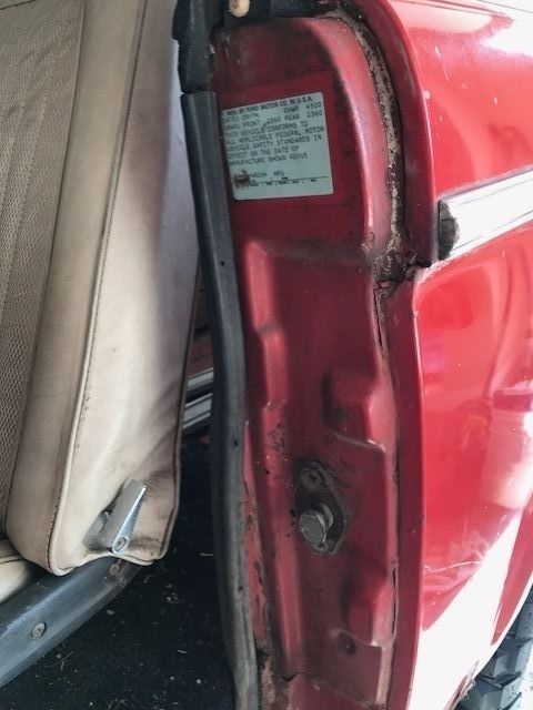 1975 Red Ford Bronco SUV