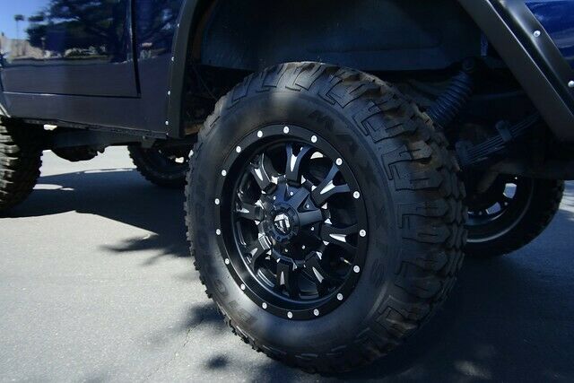 1975 Blue Ford Bronco Convertible