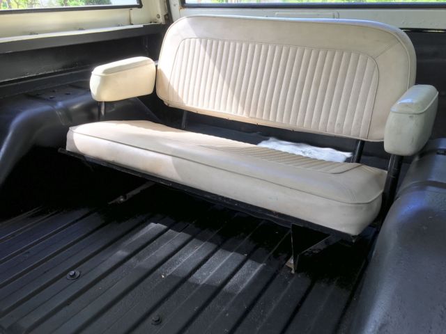 1975 Blue Ford Bronco Hard Top Convertible