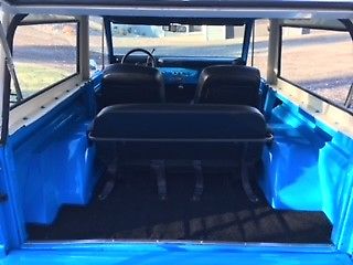 1975 Blue Ford Bronco Convertible