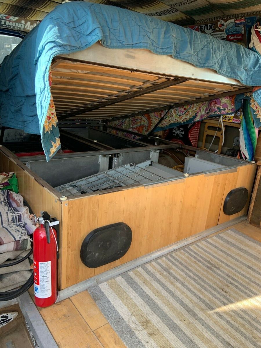 1975 White Ford E-Series Van Extended Passenger Van