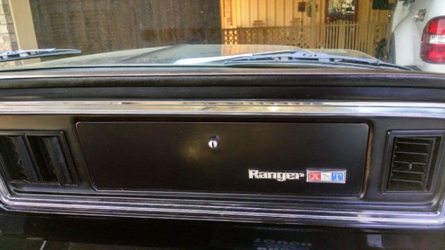 1975 Black Ford F-100 Standard Cab Pickup