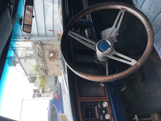 1975 Blue Ford F-150 Extended Crew Cab Pickup