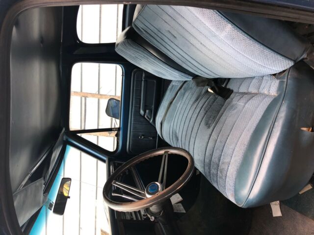 1975 Blue Ford F-150 Extended Crew Cab Pickup