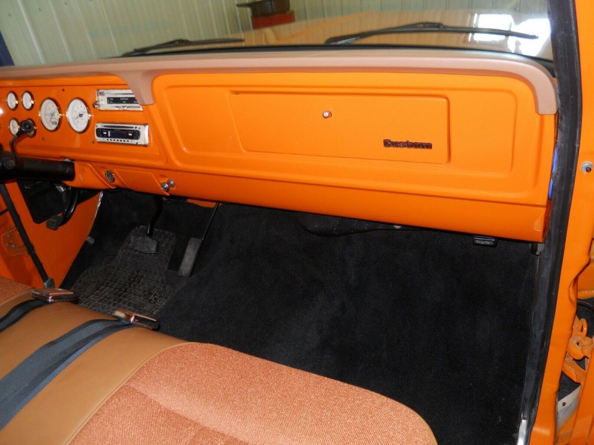 1975 Orange Ford F-150 Standard Cab Pickup