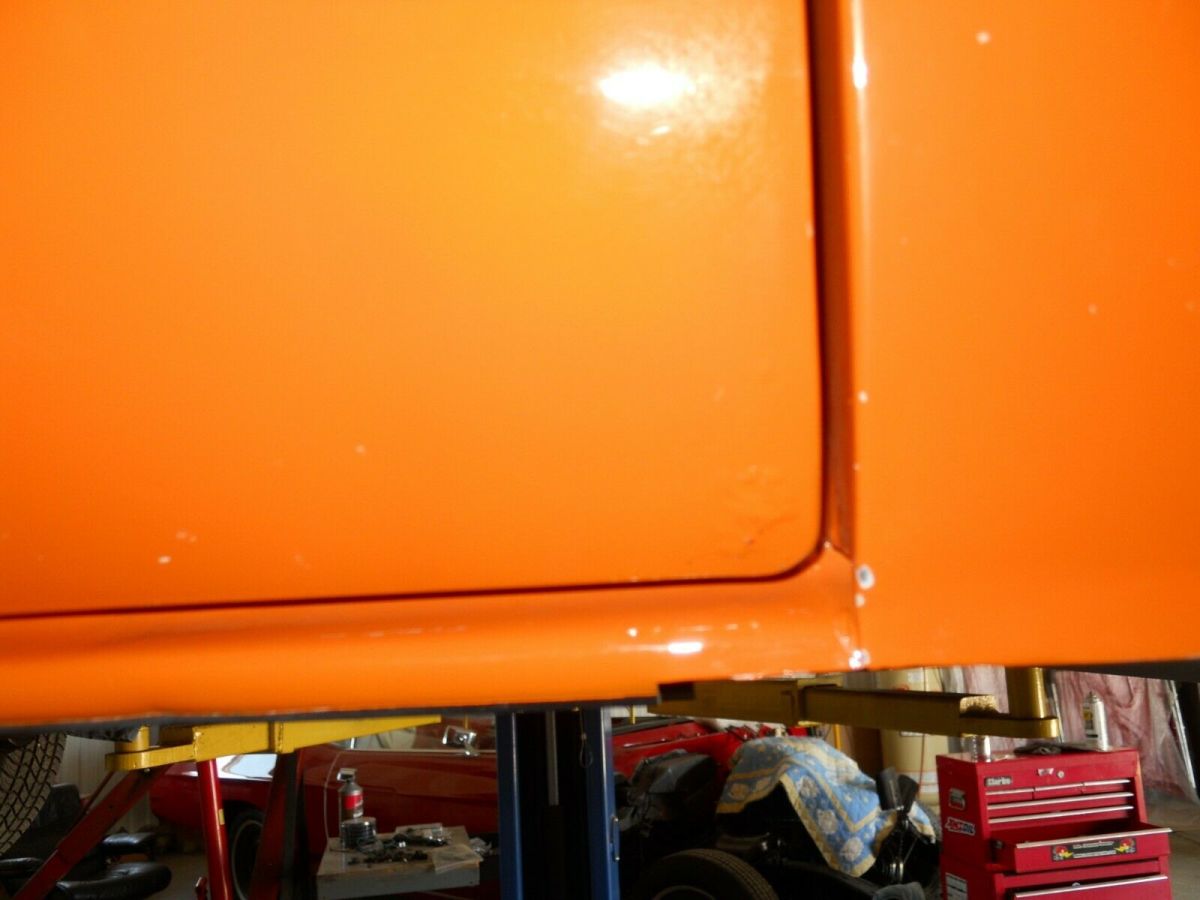 1975 Orange Ford F-150 Standard Cab Pickup