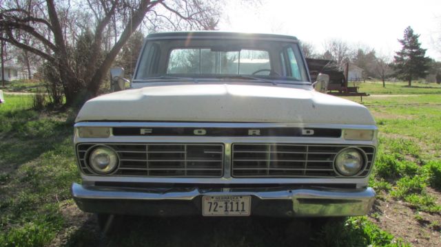 1975 Brown Ford F-150 Extended Cab Pickup