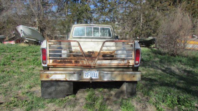 1975 Brown Ford F-150 Extended Cab Pickup