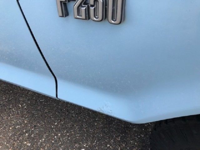 1975 Blue Ford F-250 Standard Cab Pickup